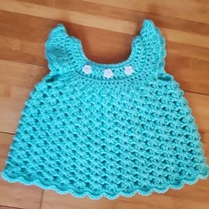 New Handmade Mint Easter Dress